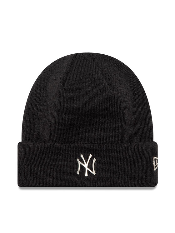 Női Sapka New Era, Fekete, Metallic Cuff Beani