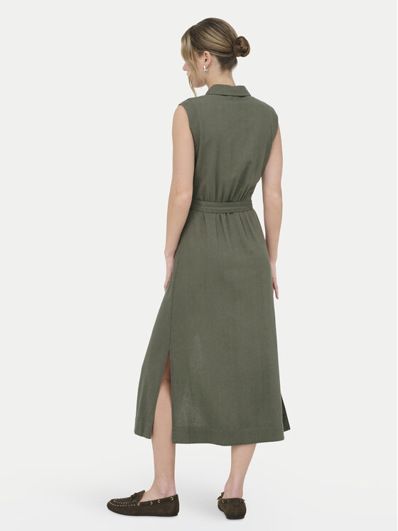 ONLY ONLY Φόρεμα πουκάμισο Goa 15363697 Μπεζ Regular Fit