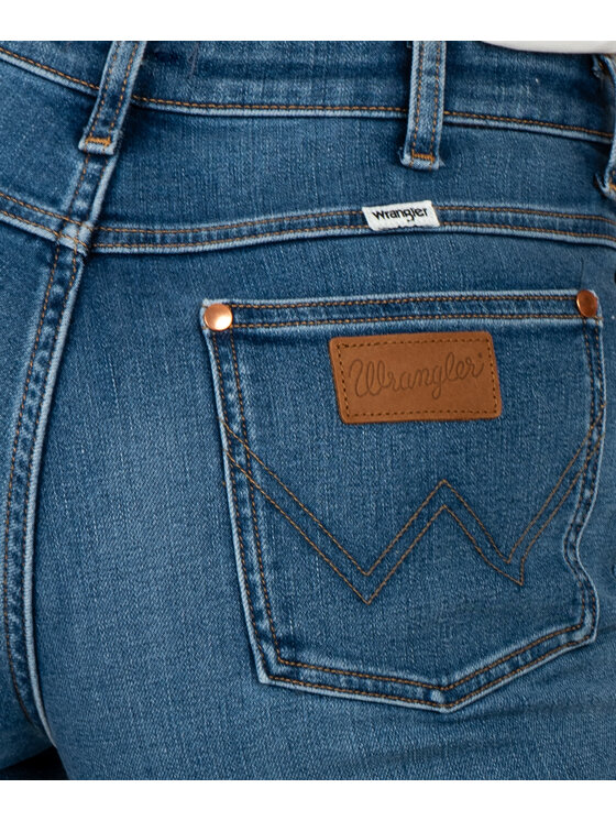 Wrangler Wrangler Jeansy 112342808 Niebieski Regular Fit