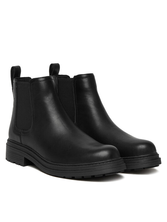 Clarks Clarks Členková obuv s elastickým prvkom Orinoco3 Lane 26184624 Čierna