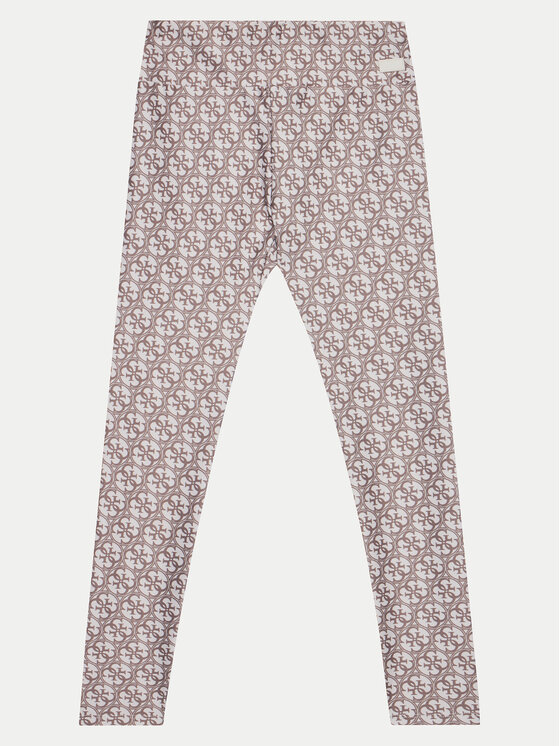 Guess Legíny J5RB03 MC01P Béžová Slim Fit