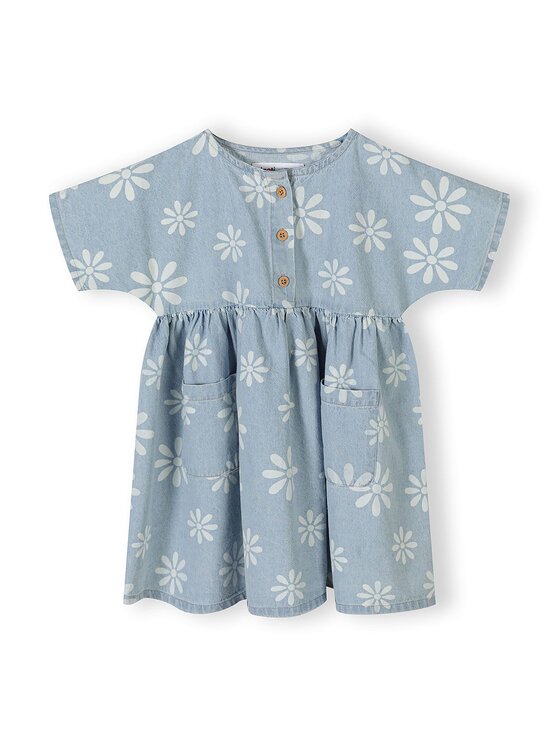 minoti minoti Sukienka codzienna 30DRESS112 Granatowy Regular Fit