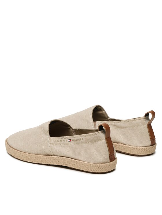 Tommy Hilfiger Tommy Hilfiger Εσπαντρίγιες Th Espadrille Core Chambray FM0FM04451 Μπεζ