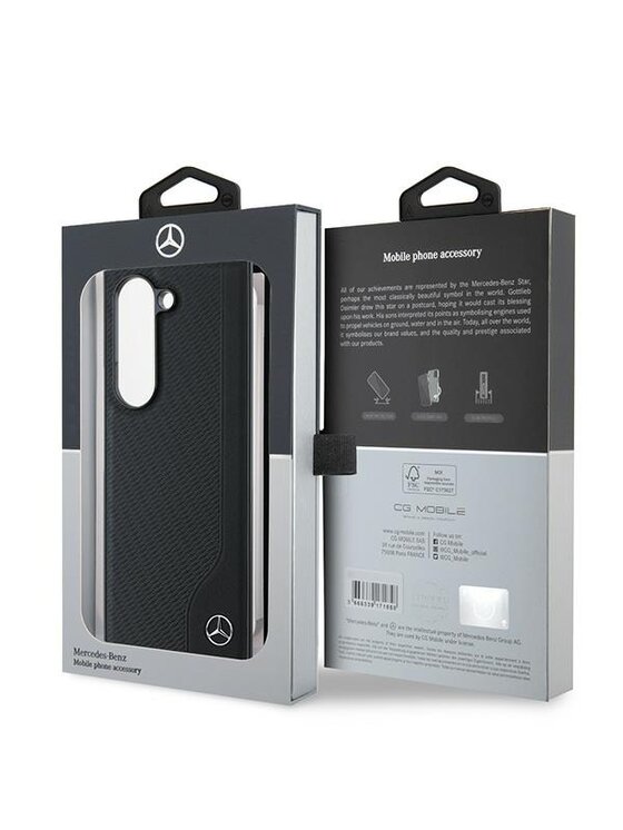 KARL LAGERFELD KARL LAGERFELD Etui na telefon Fold6 Czarny