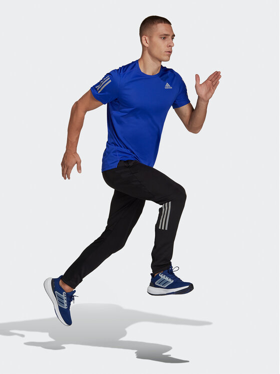 adidas adidas Спортивні штани Own the Run Astro Knit Joggers HN0806 Чорний Regular Fit