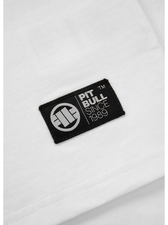 PITBULL PITBULL T-Shirt PITBULL AVENUE Biały Regular Fit