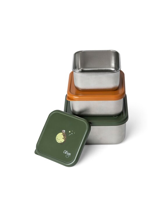 Citron Citron Zestaw lunchboxów pojemniczki Zielony