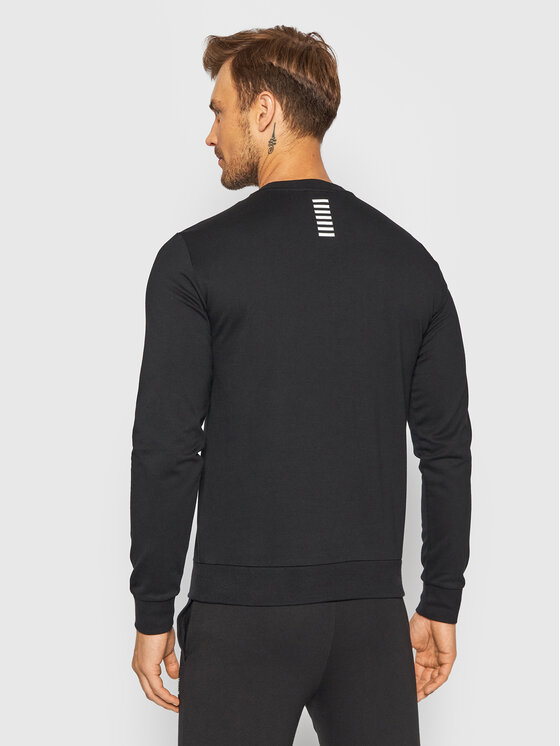 EA7 Emporio Armani EA7 Emporio Armani Sweatshirt 8NPM52 PJ05Z 1200 Schwarz Regular Fit