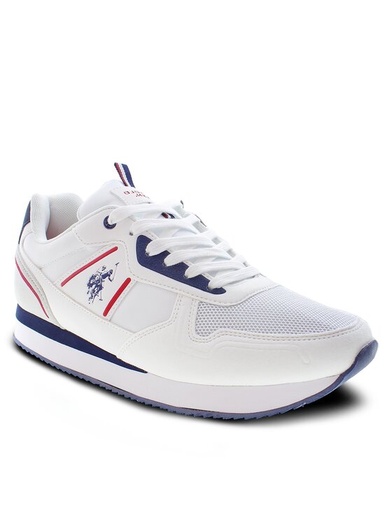 U.S. Polo Assn. U.S. Polo Assn. Snīkeri Nobil NOBIL004C Balts
