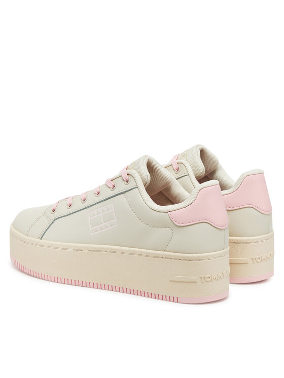 Tommy Jeans Tommy Jeans Снікерcи Tjw Flatform Ess EN0EN02518 Рожевий