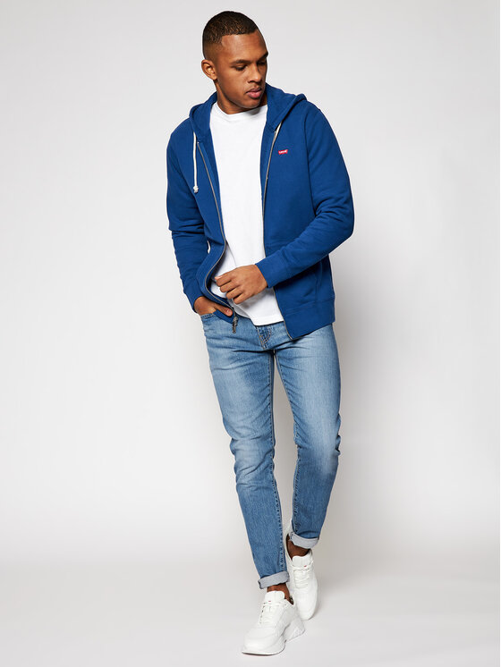 Felpa New Orginal 34584-0003 Blu scuro Standard