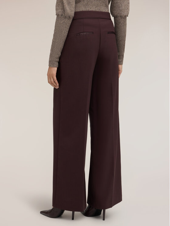 Motivi Motivi Pantaloni di tessuto P04HQ004808N022 Marrone Over Fit