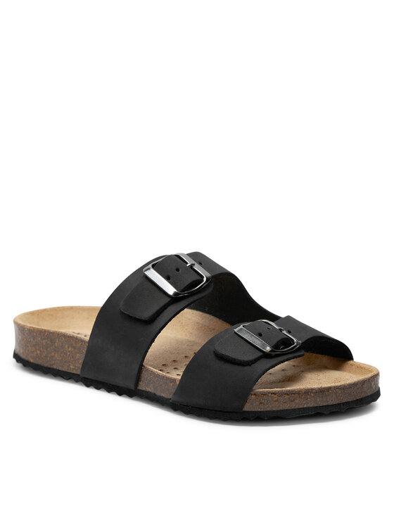 Geox Geox Şlapi D Brionia D35LSL 00032 C9999 Negru