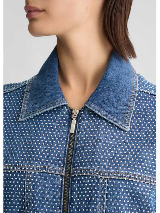 Liu Jo Liu Jo Giacca di jeans UA5166DS06978837 Celeste Regular Fit