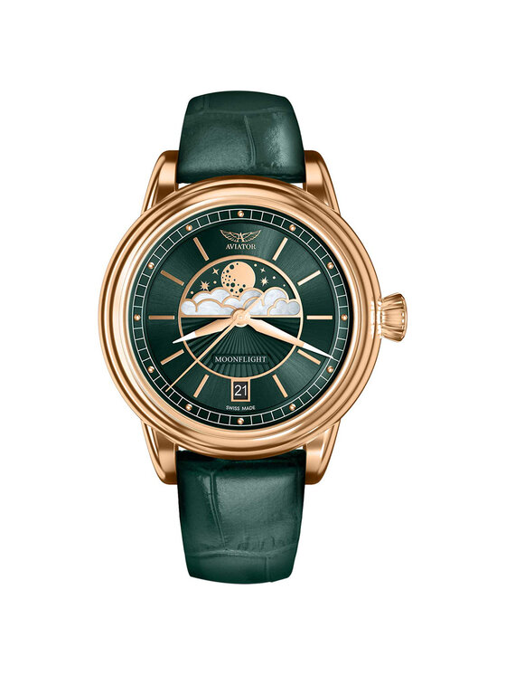 Aviator Aviator Orologio V.1.33.2.263.4 Verde