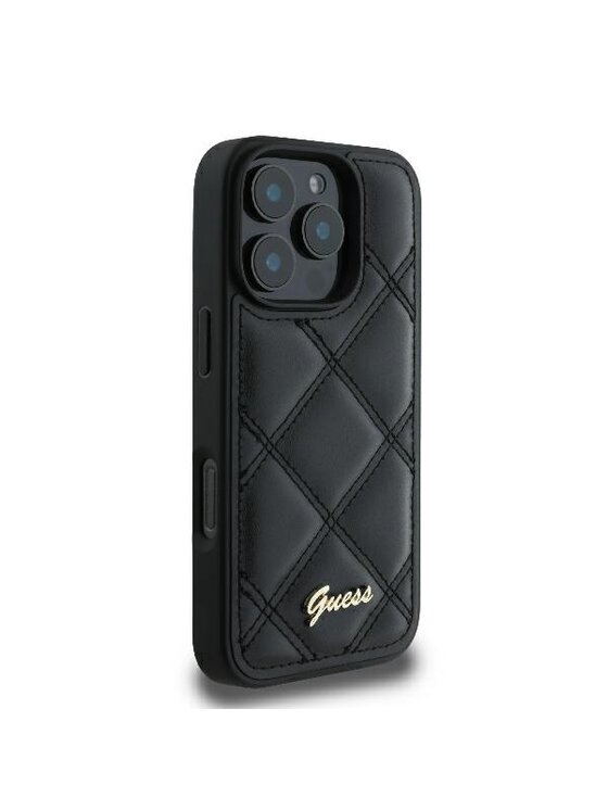 Guess Guess Etui na telefon iPhone 16 Pro Max Czarny