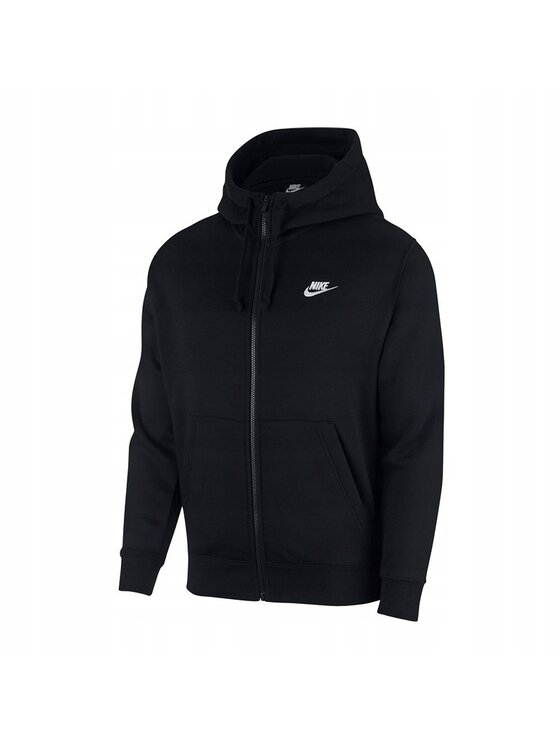 Nike Nike Bluza Sportswear Club Fleece Czarny Regular Fit