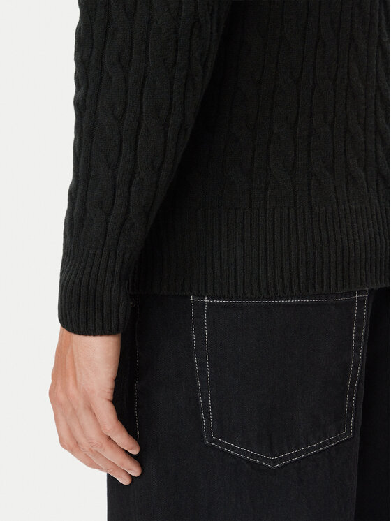 Lacoste Lacoste Sweter AH2924 Zielony ciemny Classic Fit
