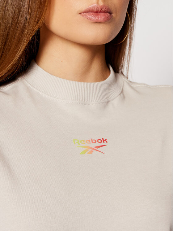 Reebok Každodenní šaty Classics Wardroble Essential GN9644 Šedá Regular ...
