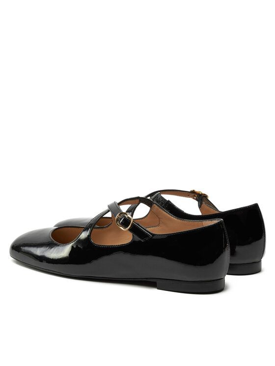 Stuart Weitzman Stuart Weitzman Baleriny Clem Flat SK070 Czarny