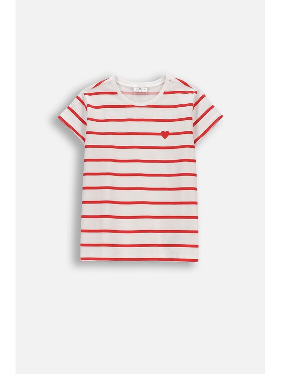 Coccodrillo Coccodrillo T-Shirt WC6143216VGA-009 Czerwony Regular Fit