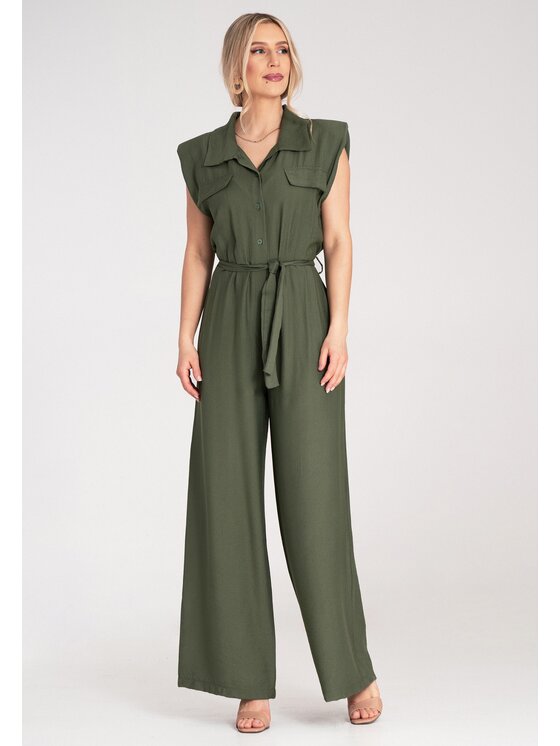 FIGL FIGL Overal M1176 Zelená Regular Fit