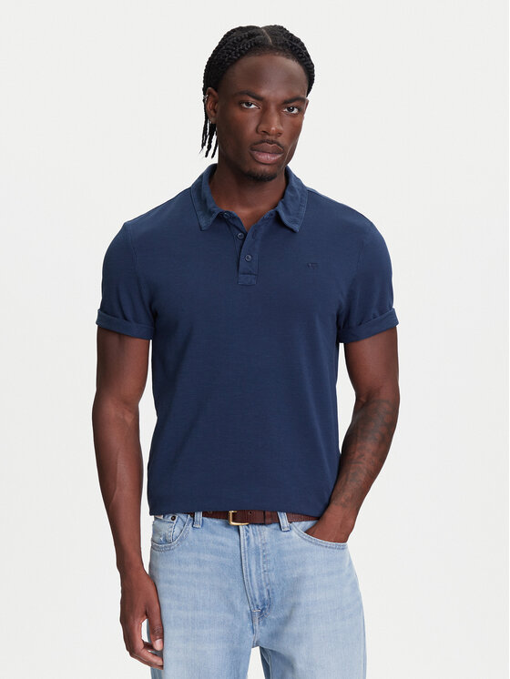 Mustang Mustang Tricou polo Palco 1016505 Bleumarin Regular Fit