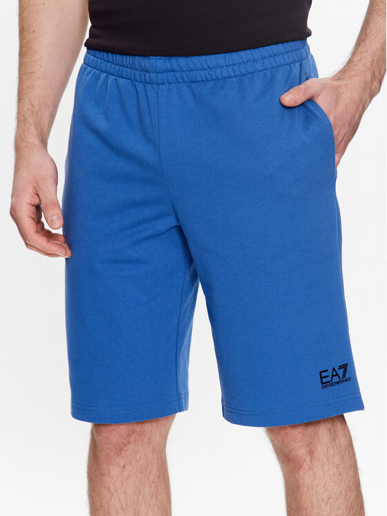 EA7 Emporio Armani EA7 Emporio Armani Спортни шорти 8NPS02 PJ05Z 1538 Син Regular Fit