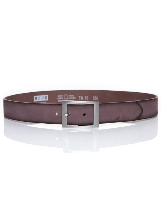 Mustang Mustang Cintura da uomo BELT Marrone