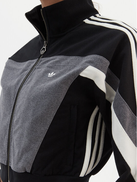 adidas adidas Mikina Blocking JW7289 Červená Regular Fit