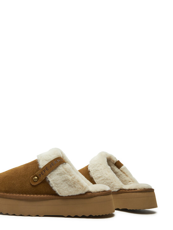 Pepe Jeans Pepe Jeans Papuci de casă PLS10421 Maro