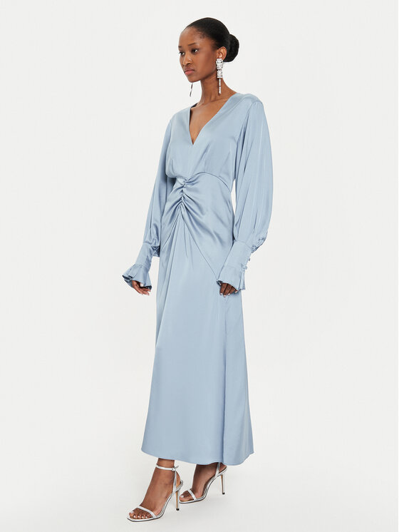 Karen by Simonsen Karen by Simonsen Kokteiļkleita Peel 10105036 Gaiši zils Loose Fit