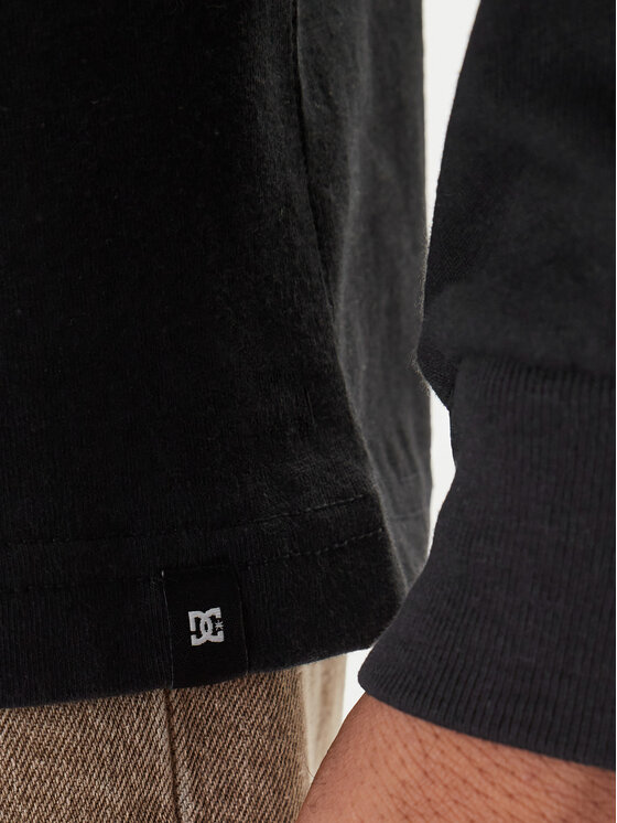 DC Shoes DC Shoes Longsleeve Star ADYZT05372 Μαύρο Regular Fit