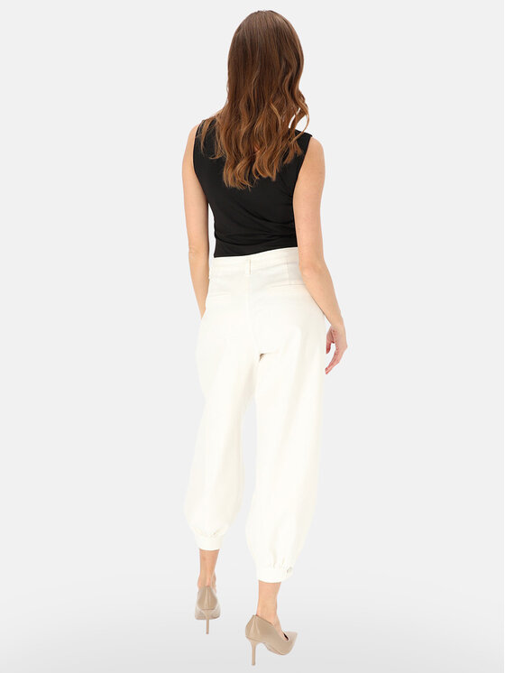 L’AF L’AF Jeansy Hera Biały Wide Leg