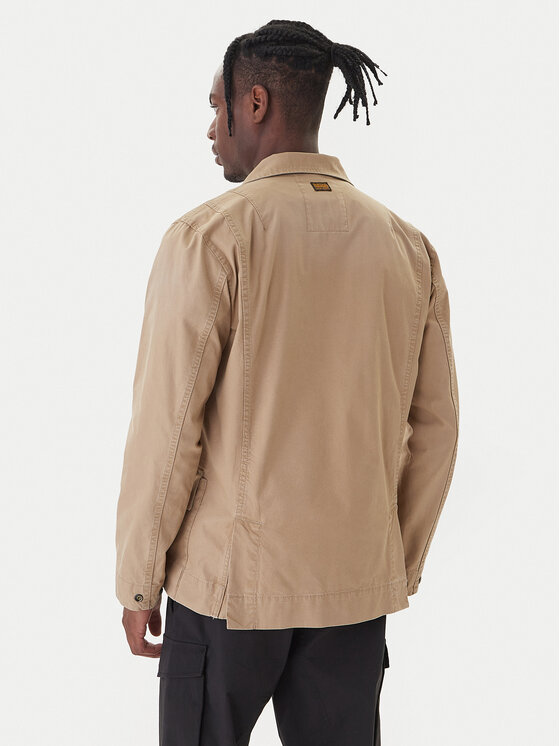 G-STAR G-STAR Риза-яке 4 Pkt Overshirt D26429-D387 Béžová Slim Fit