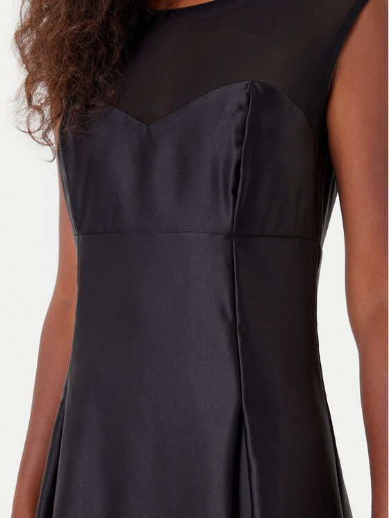 Rinascimento Rinascimento Kokteilinė suknelė CFC0126155003 Juoda Regular Fit
