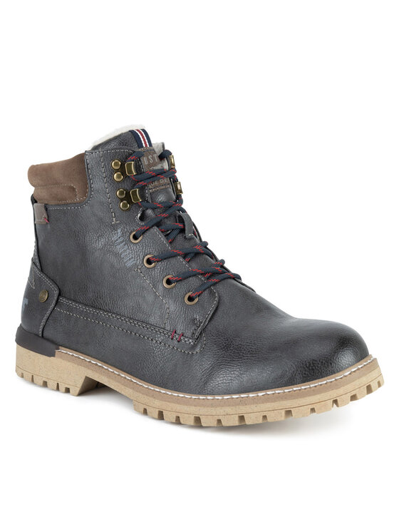 Mustang Mustang Schnürschuhe 4142-602 Grau