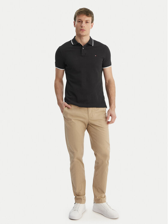 Tommy Hilfiger Tommy Hilfiger Chinos Denton MW0MW41923 Bézs Regular Fit
