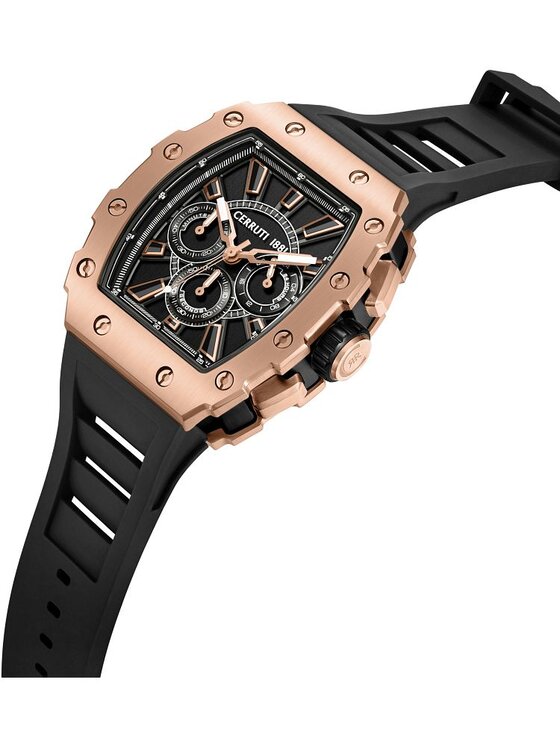 Cerruti 1881 Cerruti 1881 Zegarek Cerruti-CIWGO0085406 Czarny