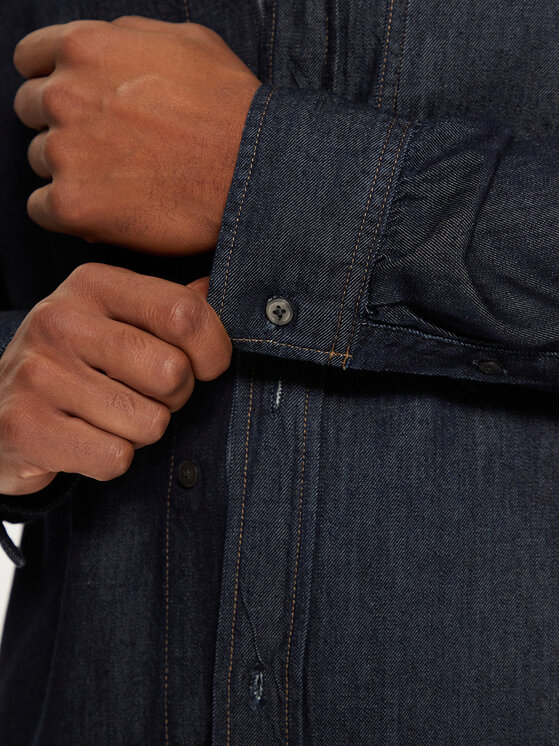 Calvin Klein Jeans Calvin Klein Jeans traper košulja J30J326584 Tamnoplava Regular Fit