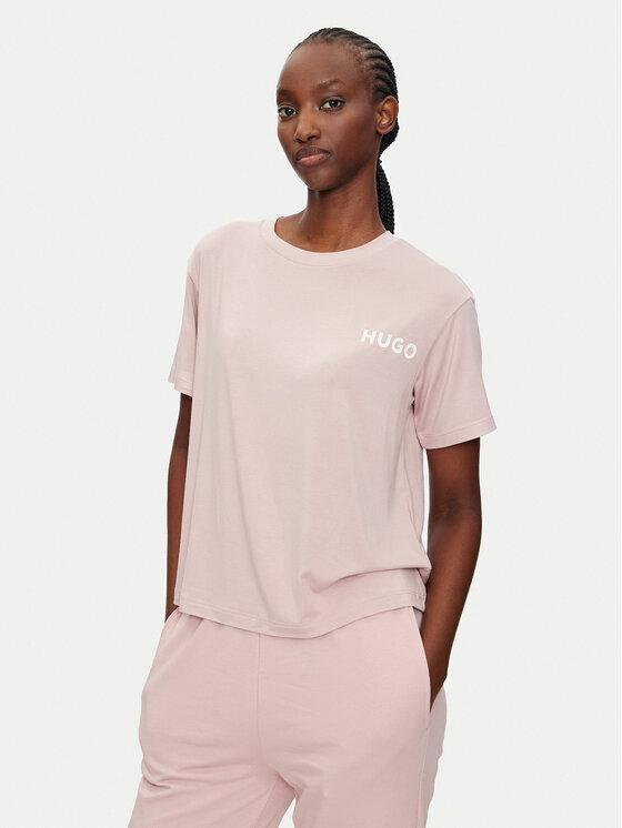 Hugo T-shirt Unite 50490707 Rose Relaxed Fit