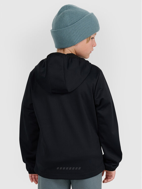 4F 4F Bunda pro přechodné období OUTERWEAR Černá Regular Fit