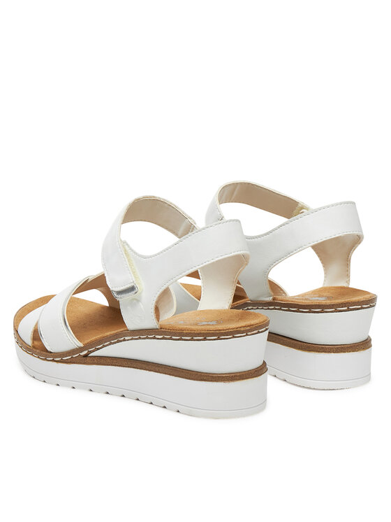 Rieker Rieker Sandalen V38G9-80 Weiß