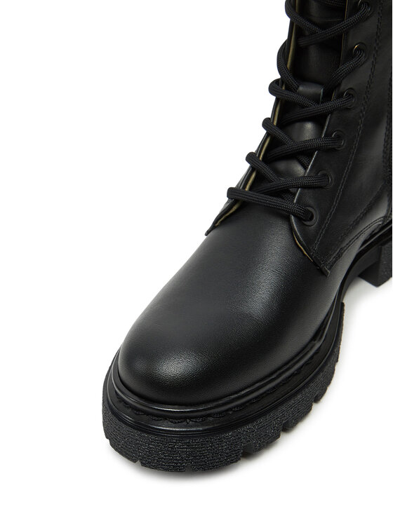 G-Star Raw G-Star Raw Schnürstiefeletten Kafey Biker High W D26643 Schwarz