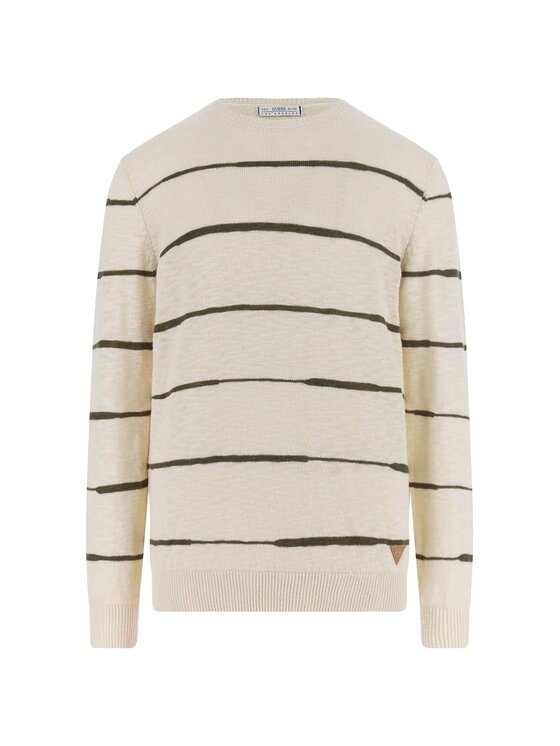 Guess Guess Sweter 174533 Beżowy Classic Fit