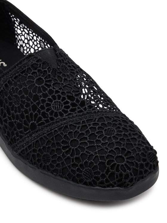 Toms Toms Балетки Alpargata Plus 10021549 Чорний