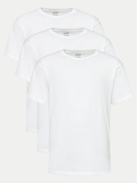 Vans Vans Σετ 3 T-Shirts VN000KHD Λευκό Regular Fit
