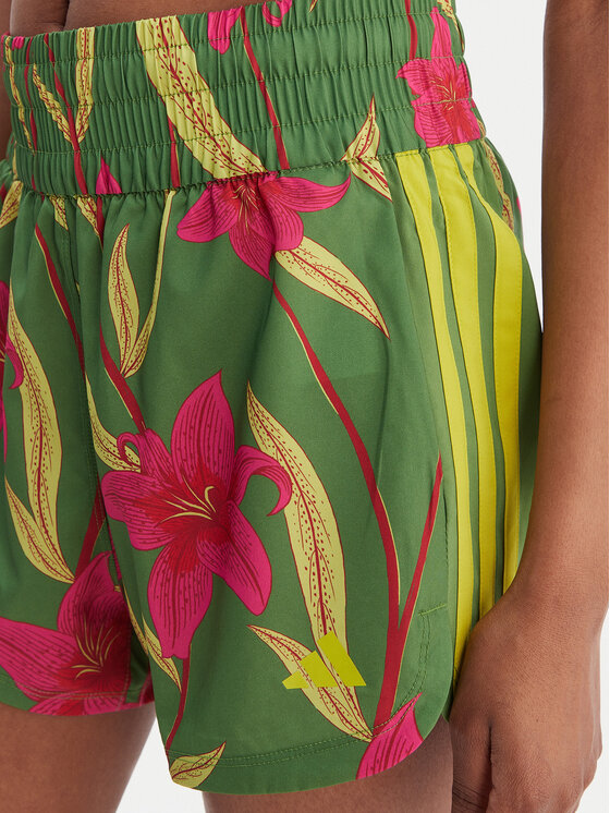 adidas adidas Αθλητικό σορτς Farm Rio Pacer KD4624 Πράσινο Loose Fit