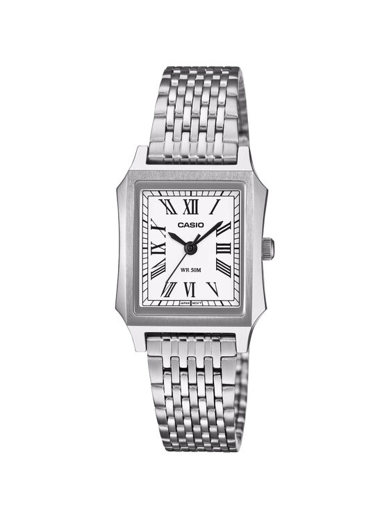 Casio Casio Zegarek LTP-B190D-7BVER Srebrny
