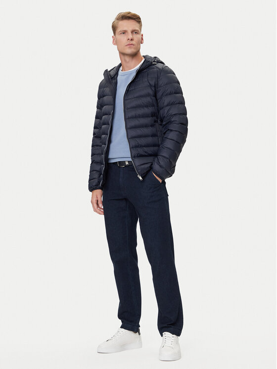 BOSS BOSS Vatovaná bunda H-Dimeo 50540450 Tmavomodrá Regular Fit